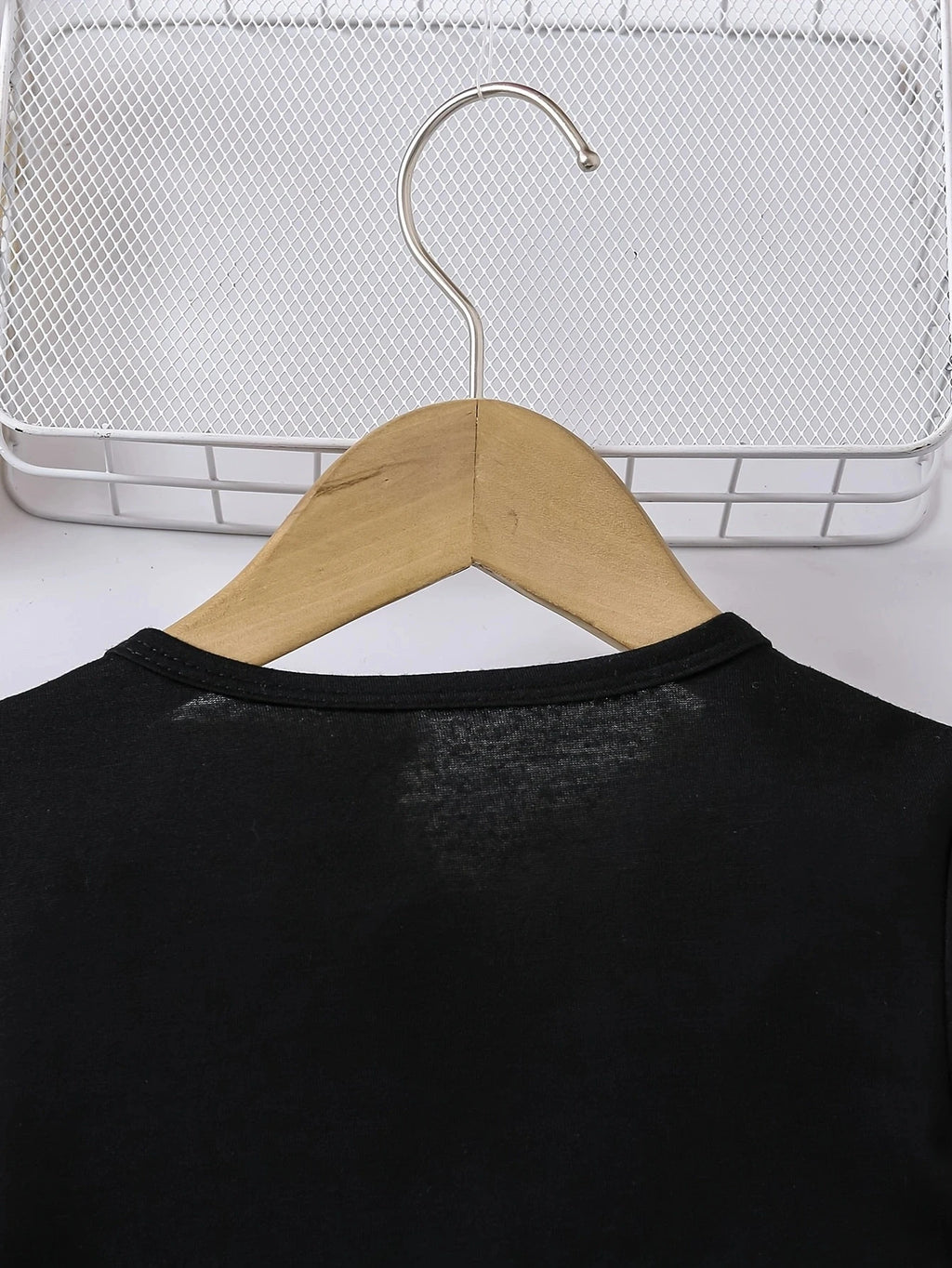 Bonito mono informal de verano para niña con estampado de amor, vestido de mezcla de fibra de poliéster suave, transpirable y elástico.