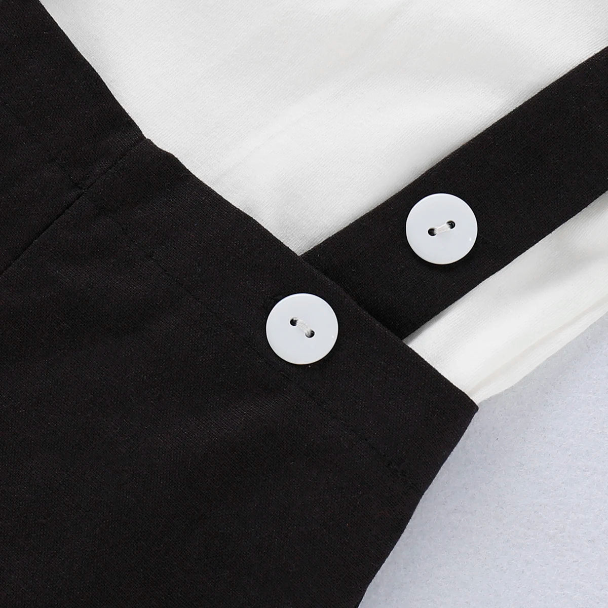 Conjunto de Traje Formal de Caballero para Bebé Recién Nacido, Camisa de Manga Corta con Lazo + Pelele de Pantalones Cortos, Moda de Verano, 2 Piezas