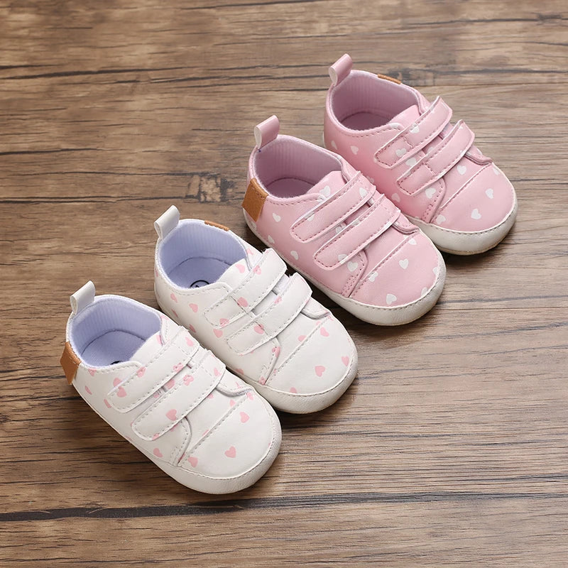 Baby Shoes PU Leather Casual Anti-slip Infant Kids Boys Girls Walking Christening Toddler shoes