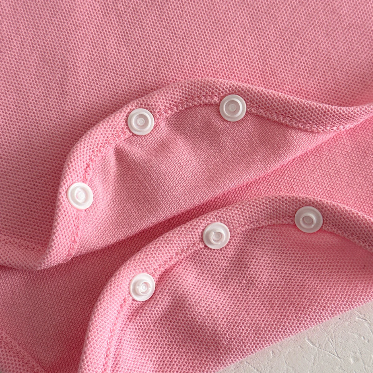 Babykleidung Baby Mädchen Body Sommer Kleidung Einfarbiger Strampler Weicher Freizeit-Overall für Neugeborene Kleidung