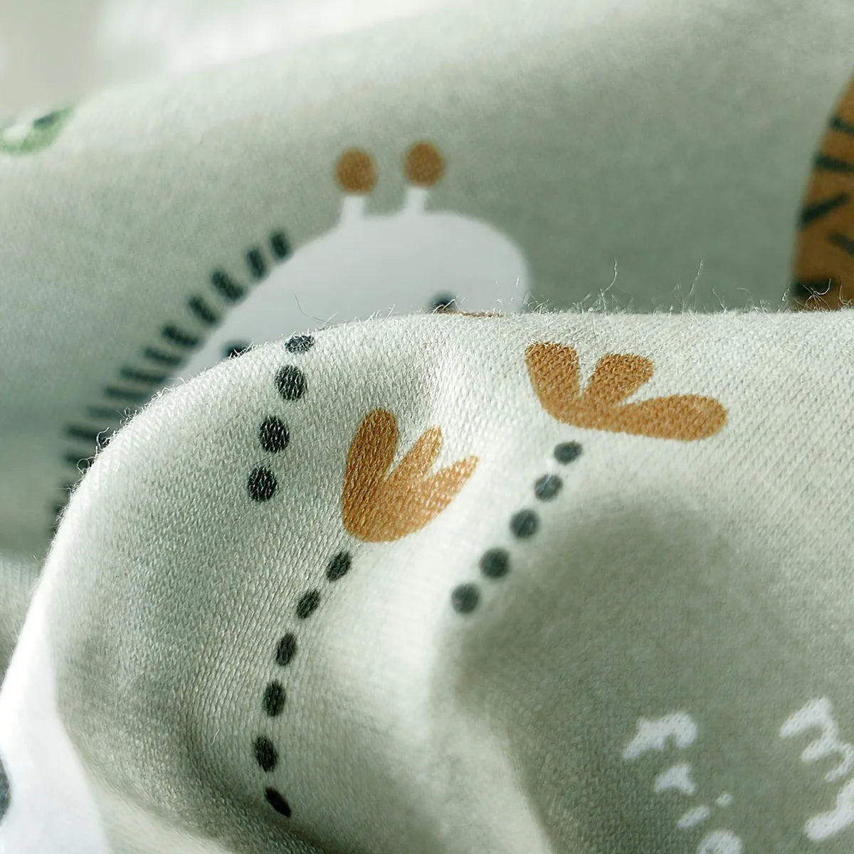 IURNXB Bezaubernder Strampler mit Zootier-Print für Jungen, Neugeborene, Baby, Faux-Zweiteiler, Body mit kurzen Ärmeln, Freizeitkleidung