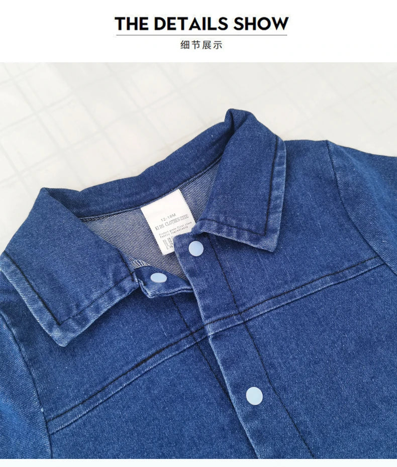 IENENS Baby Strampler Neugeborenen-Jumpsuits Kleidung Jeans Overall 0-18 Monate Junge Mädchen Weiche Anzüge Kinderkleidung