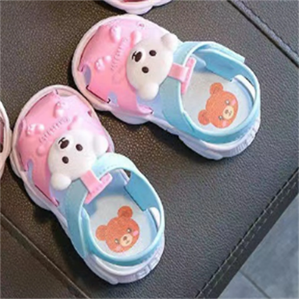 2025 Baby Sandals Summer Headed Vulnerable Shoes Breathable Sandals Baby 0-1-2-3 Years Old Non slip Soft Sole Walking Shoes