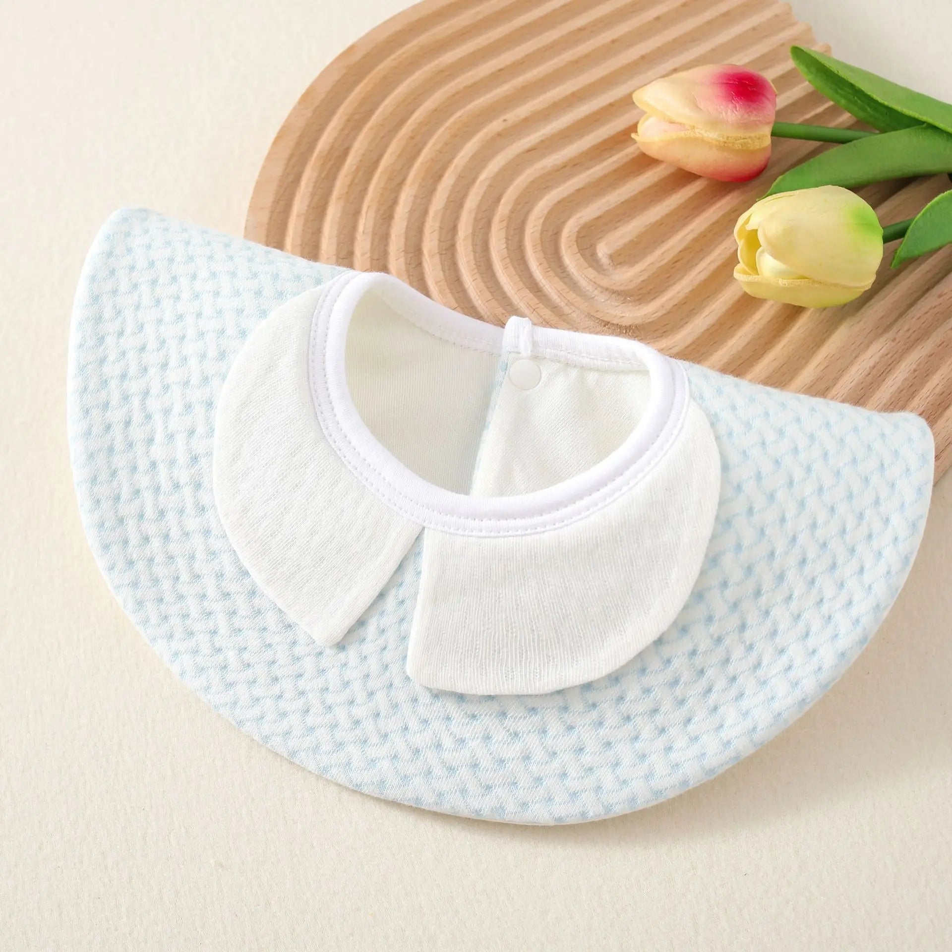 Cotton Infant Bibs for Babies A Class Quality Waterproof Backing Keeps Clothes Dry for Drooling Teething Newborns and Toddlers
