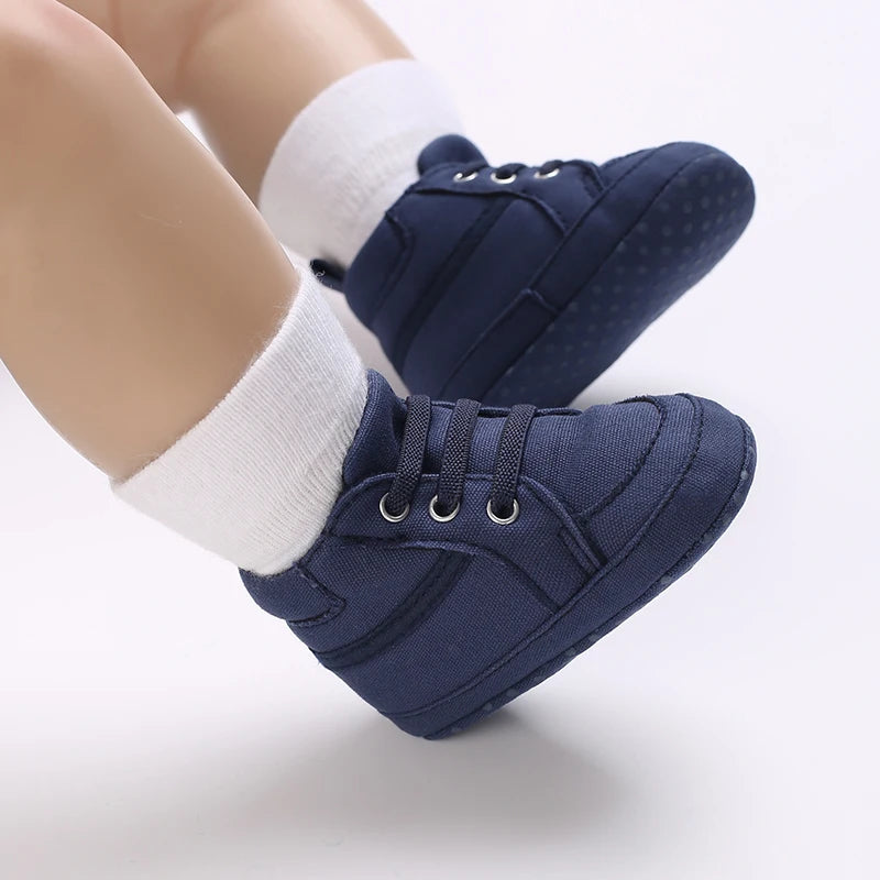 Baby Boy Sneakers Newborn Infant Casual Girl Shoes Soft Sole Anti-slip Toddler First Walkers Crib Shoes