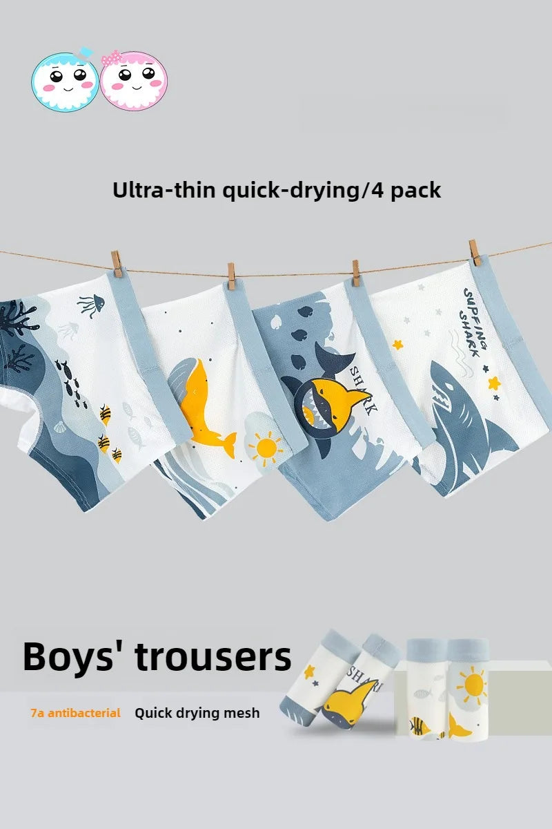 Ropa interior para niños, calzoncillos tipo bóxer para jóvenes, ropa interior para niños, ropa para madres