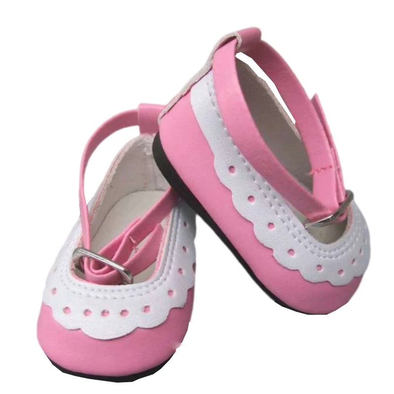 Babies Doll Shoes for 40cm Doll Shoes Sneackers for 18inch Girl Doll Shoes Toy Boots  Accessories