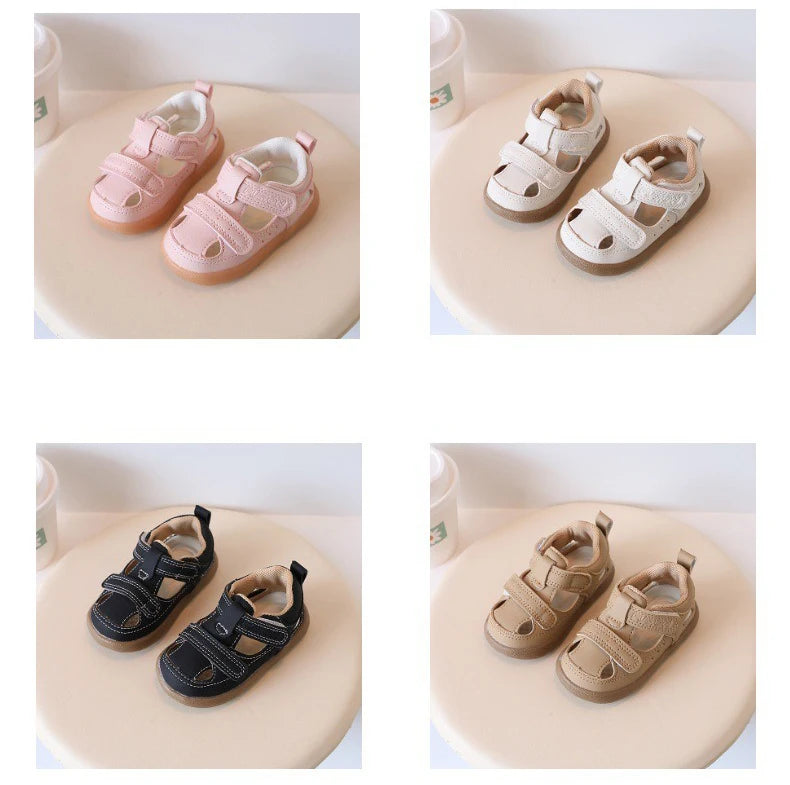 Baby Girls Boys Sandals Summer Children Beach Sandals Comfortable Babies Shoes Soft Sole Anti Slip Toddler Kids Casual Shoes