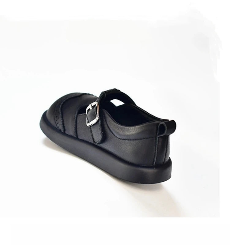 Genuine Leather Boys Leather Shoes Autumn Spring Cow Leather Children's School Shoes Party Baby Girls' Casual Shoes