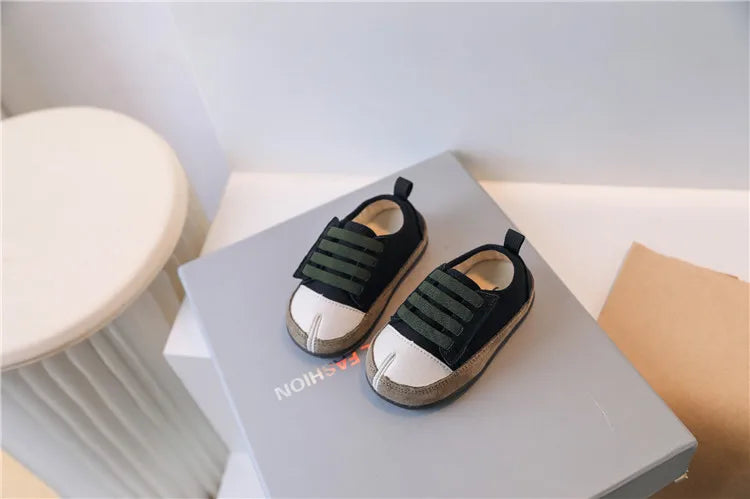 New Baby Shoes For Boy Canvas Toddler Kids Casual Shoes Soft Sole Outdoor Tennis Fashion Little Girls Sneakers