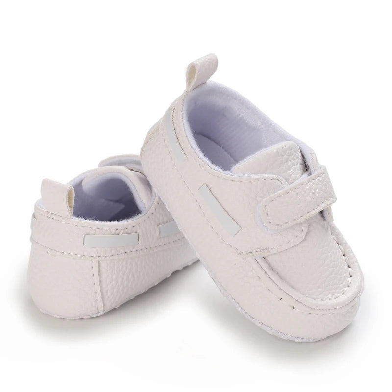 Spring and Autumn British Style Loafers For Babies Aged 0-12 Months Comfortable and Non Slip Walking Shoes