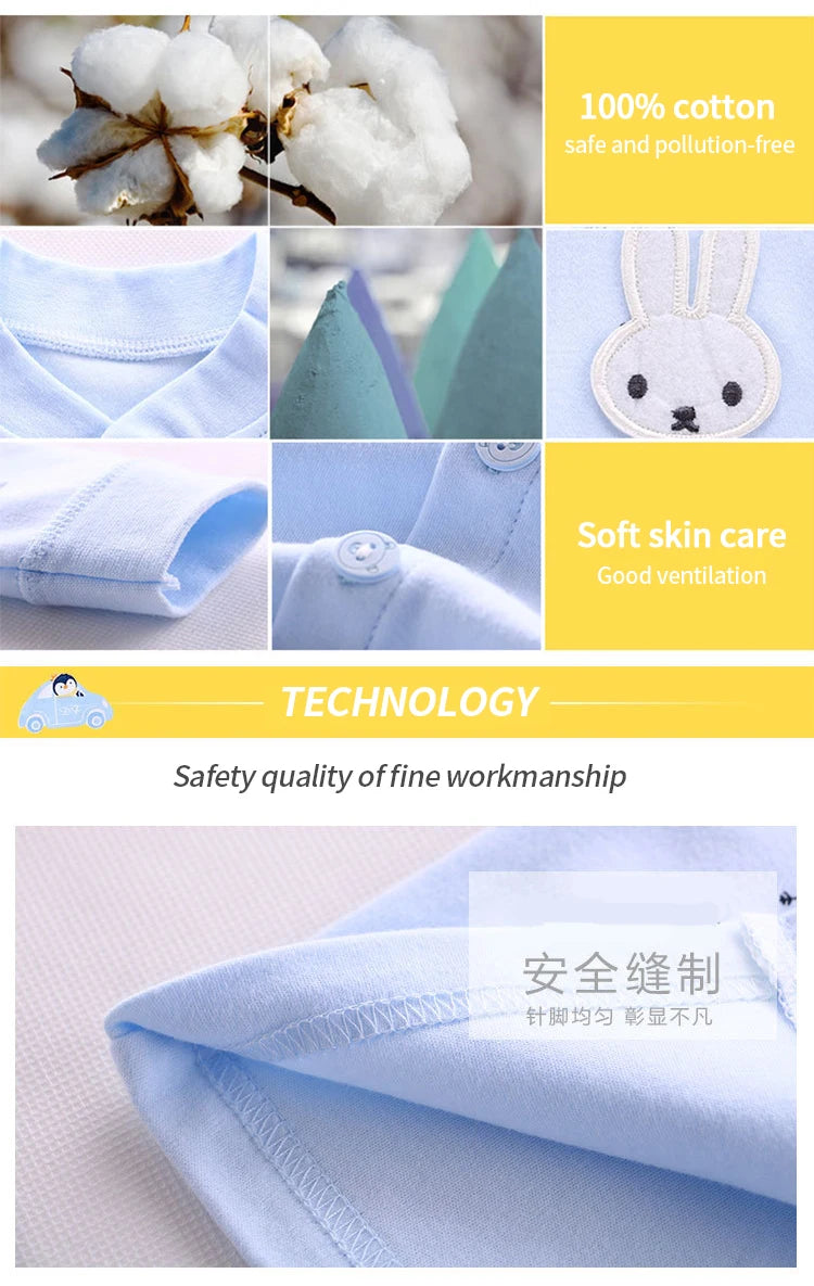 Babykleidung Unterwäsche für Kinder Oberteile Hosen Neugeborenen Pyjama Anzug Haus 100% Baumwolle Sets Jungen Mädchen Warme Herbst Kinderkleidung