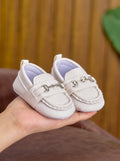 Baby British-Style Loafers, Soft-Soled Pre-Walker Shoes for 0-1 Year Old Babies