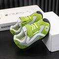 Baby Walking Shoes New Style Girls Retro Style Soft Sole Non Slip Casual Shoes Boys Breathable Versatile Forrest Gump Shoes