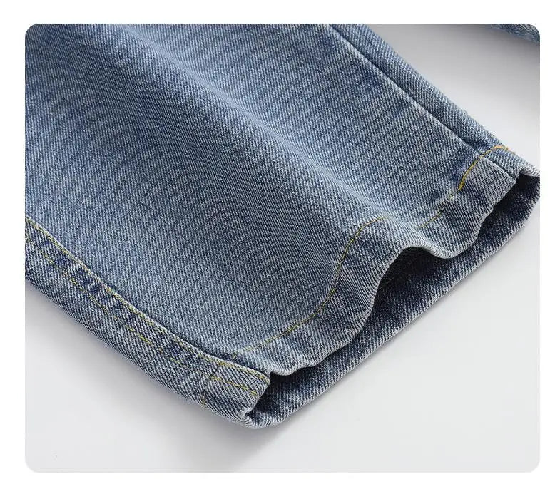 2024 Mode Frühling Herbst Kinder Jumpsuit Jungen Mädchen Cartoon Jeans Latzhose Kinderhosen Fashion Kleinkind Freizeit 0-5 Jahre