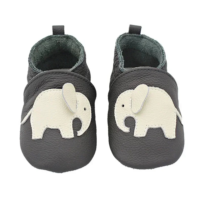 Baby Shoes Soft Cow Leather Newborn Booties for Babies Boys Girls Infant Toddler Moccasins Slippers First Walkers Sneakers