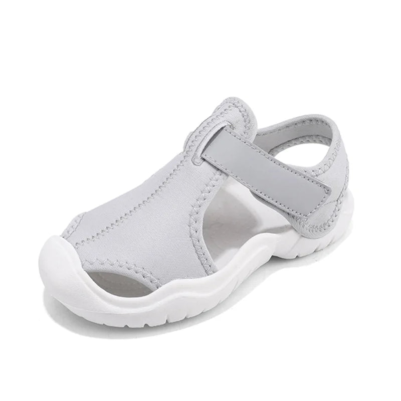 Baby Sports Sandals Brand Fashion Kids Shoes Girls Boys Breathable Anti-slip Beach Toddler Sandal Soft Sole Children Shoes