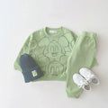 Neue Designer Cartoon Kleidung Trainingsanzug Baby Junge Sommer Bedruckte Kleidung T-Shirt+Shorts Baby Mädchen Lässige Einfarbige Sets