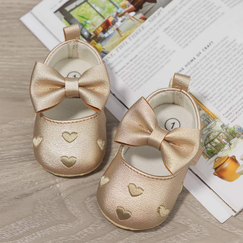 Neue Baby Jungen Mädchen Schuhe Liebe Schleife Fransen Weiche Sohle Rutschfeste Schuhe Lauflernschuhe Krabbelschuhe Mokassins Kleinkind Mädchen Schuhe