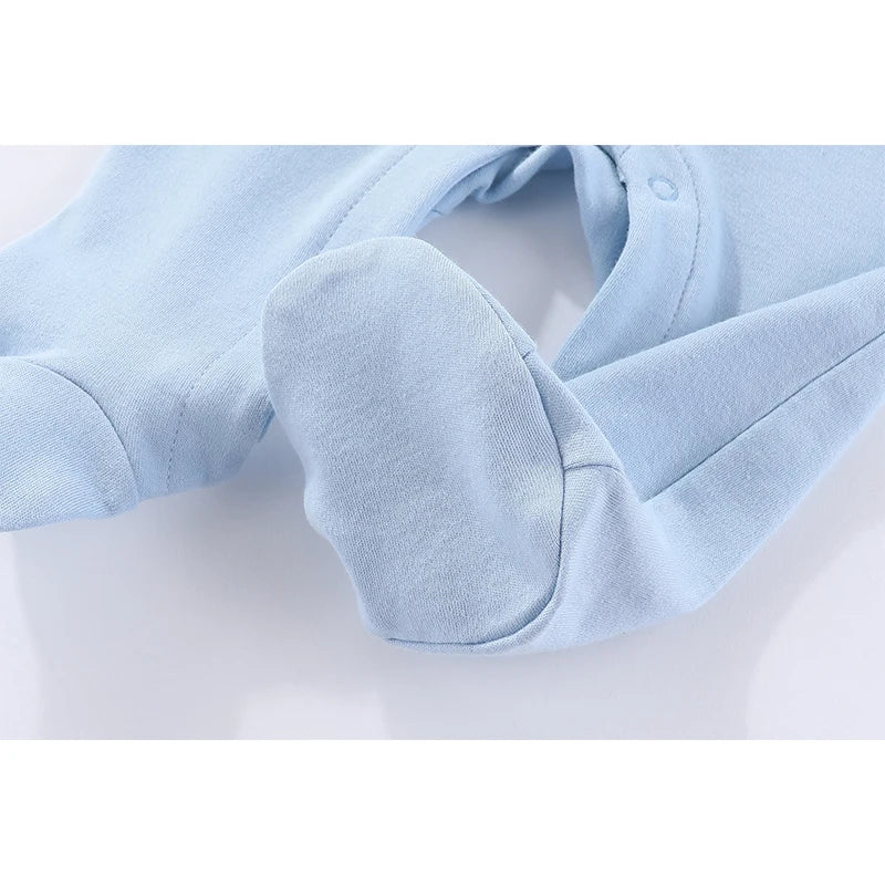 7 Packs Unisex Newborn Baby Girl Clothes Colors Solid Rompers+Burp Cloth+Bib+Hats+Gloves 100%cotton Soft Baby Clothing Sets