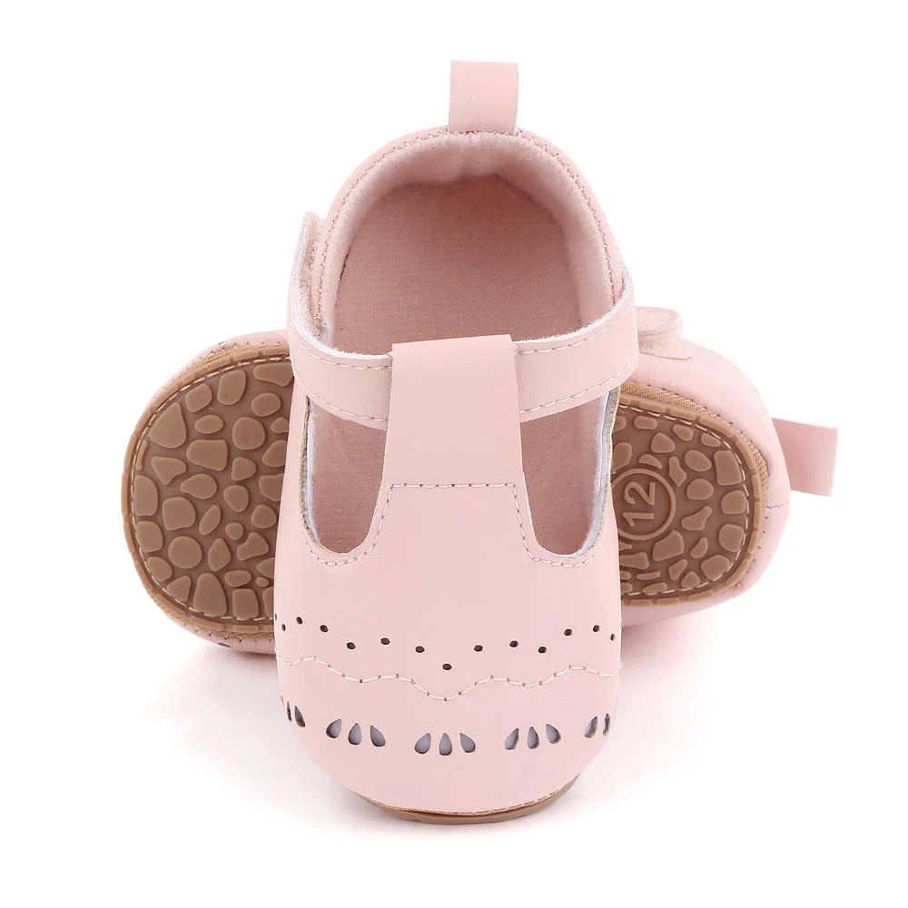 Baby PU Shoes Soft PU Leather and TPR Sole Anti-slip Design for Baby Boys and Girls Prewalking Shoes High Quality Infant Sandals
