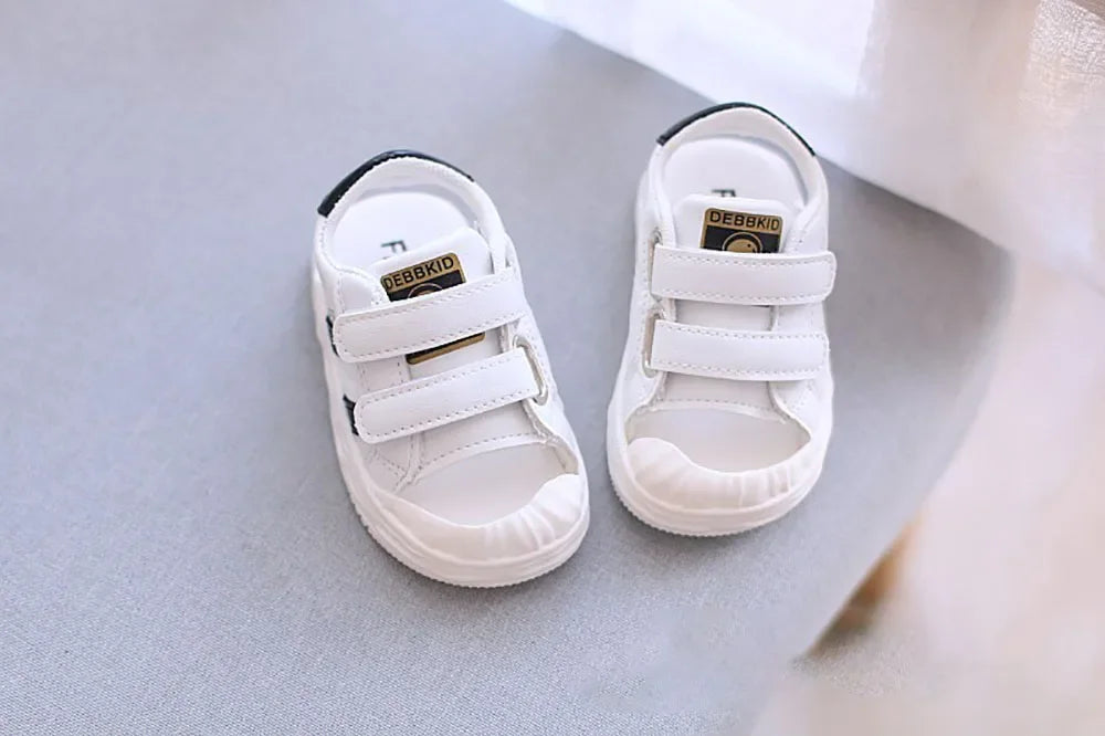 Fashion Baby Sandals Trendy Closed-Toe Sandals Children Toddler Walking Shoes Kids Outdoor Anti-Slip Soft and Comfortable Shoes