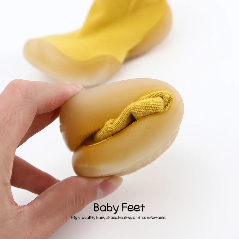 Baby Socks Shoes Infant Cute Cartoon Kids Boy Shoes Soft Rubber Sole Child Floor Sneaker BeBe Booties Toddler Girls First Walker