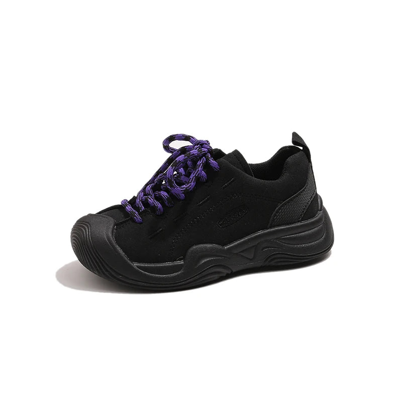 Baby Girls Boys Genuine Leather Sneakers Autumn Kids Casual Shoes Non-slip Soft Sole Infant Toddler Shoes Children Hiking Shoes