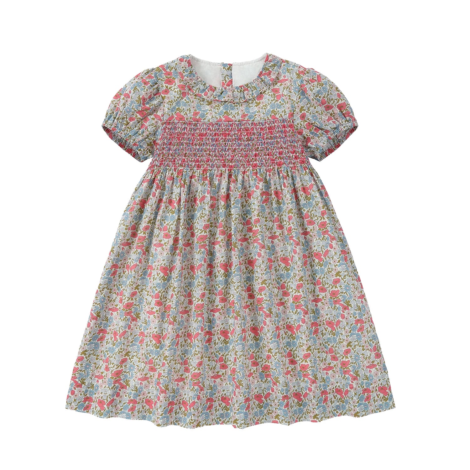 AP Chelsea Bloom Collection  SS26 Floral Smocking Dress Baby Girls Overalls Set Brothers Sisters Family Matching Embroidery Knit
