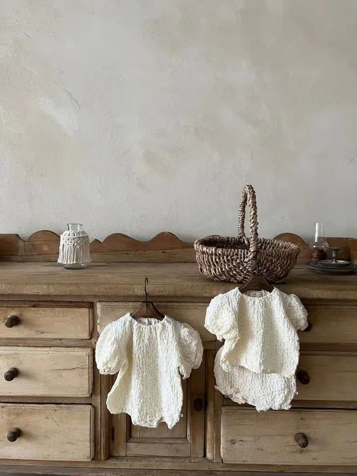 Camiseta de Bebé Niño, Conjunto de Verano, Ropa de Moda para Niños, Manga Corta, Vacaciones, Uso Casual, Tops de Algodón, Traje de Pantalones Cortos, Ropa Infantil