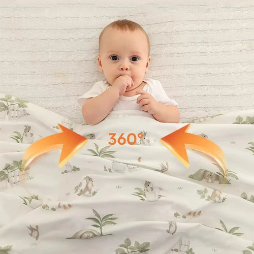 Infant Swaddling Cloth Baby Bath Towel Newborn Bathrobe Cotton Swaddle Blanket for Boy Girl Children's wrap