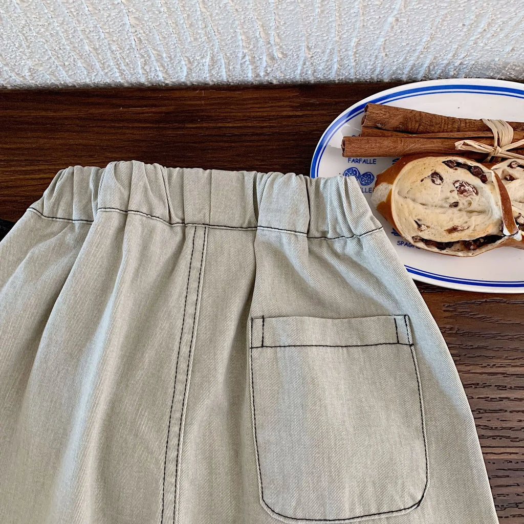 Pantalones para niños 2026 Otoño Invierno Pantalones holgados a cuadros para niños Moda Pantalones deportivos para niños pequeños Joggers Ropa para bebés