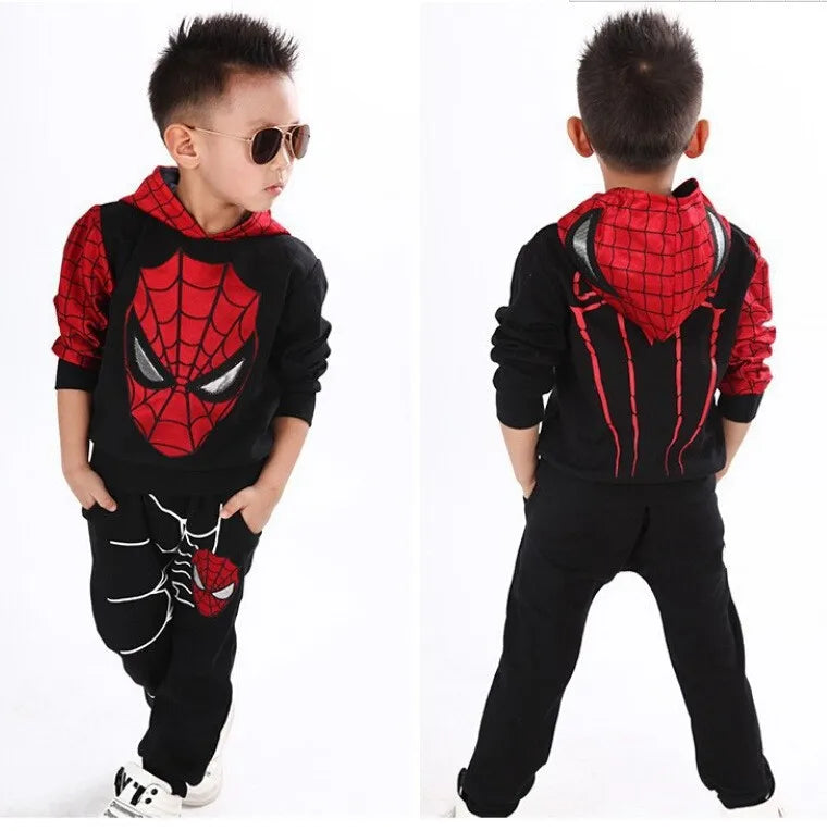 Baby Jungen Bekleidungssets Kleinkind Cartoon Hoodies Sweatshirt + Hosen Trainingsanzüge Kleidung Kinder Festival Cosplay Kostümsets Junge
