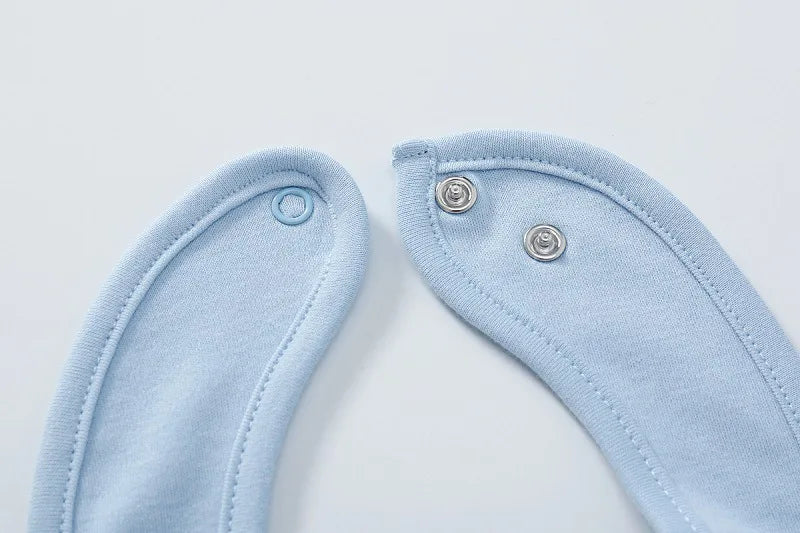 Baby Bibs Saliva Towel Stuff for Babies Solid Color Cotton Bib Boys Girls Burp Cloths Newborn Care Necessity Accessories Soft