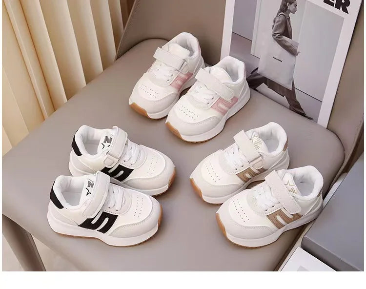 Baby Children Sneakers Boys Girls Non Slip Spring Autumn 2026 Fashion Toddler Walking Shoes Design Non-slip Kids Casual Shoes