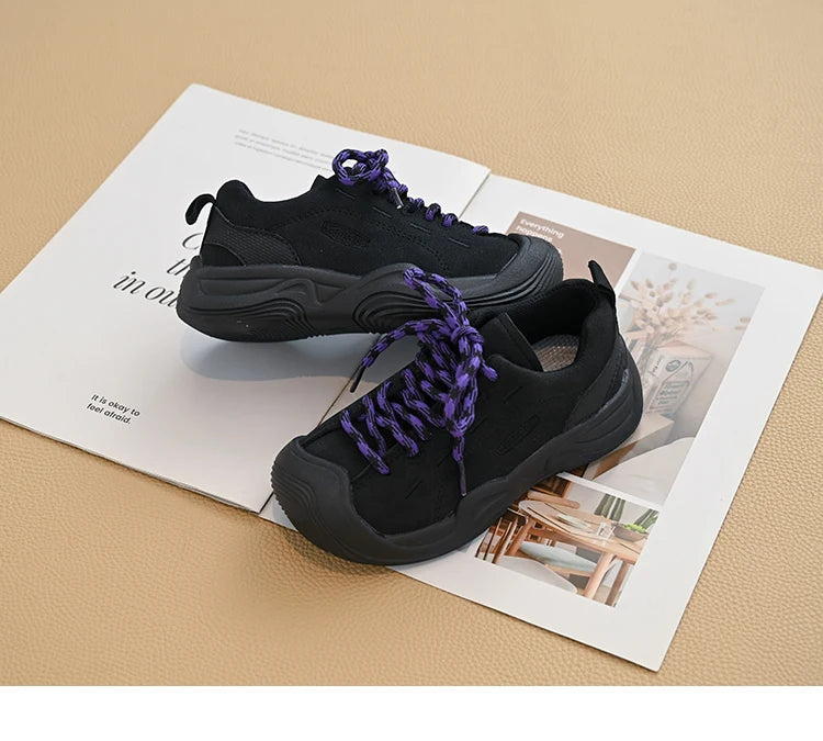Baby Girls Boys Genuine Leather Sneakers Autumn Kids Casual Shoes Non-slip Soft Sole Infant Toddler Shoes Children Hiking Shoes