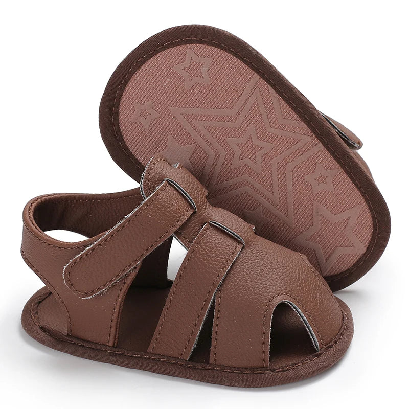 0-18M Summer Baby Sandals Breathable Soft Sole Baby Shoes Casual Infant Pre-Walker Shoes for Newborn Boys Girls