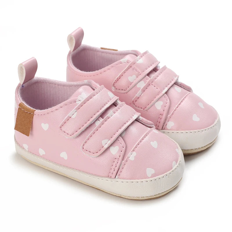 Baby Shoes PU Leather Casual Anti-slip Infant Kids Boys Girls Walking Christening Toddler shoes