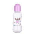 Baby feeding bottle, Newborn bottle, without handle, with the cartoon parttern, Four color
