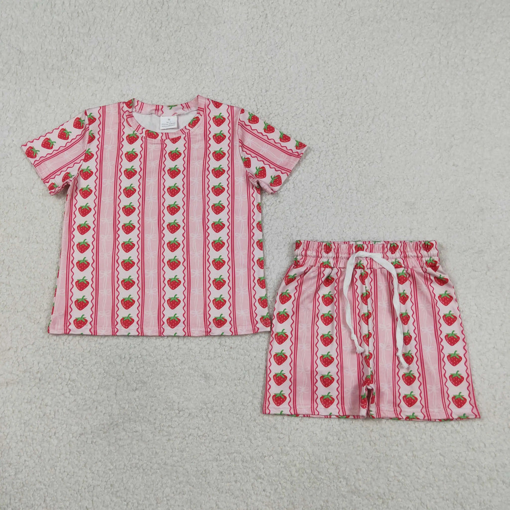 Summer clothing Baby Girls outfits Toddlers Girls wholesale boutique Embroidery Fishes Baby Girls Tunic Shorts Clothes