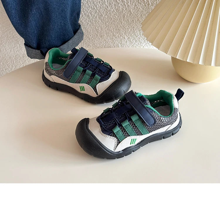 Baby Girls Boys Sandals Summer Infant Toddler Shoes Genuine Leather Soft-soled School Kids Casual Shoes Children Beach Sandals