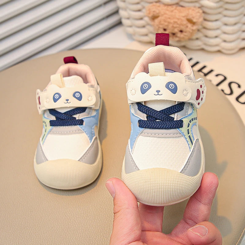 Baby Walking Shoes Autumn New Style Girls RetroStyle Soft Sole Non Slip Casual Shoes Boys BreathableVersatile Forrest Cute Shoes