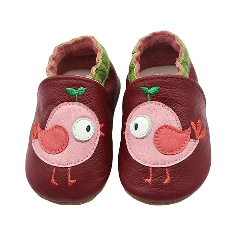Baby Shoes Soft Cow Leather Newborn Booties for Babies Boys Girls Infant Toddler Moccasins Slippers First Walkers Sneakers