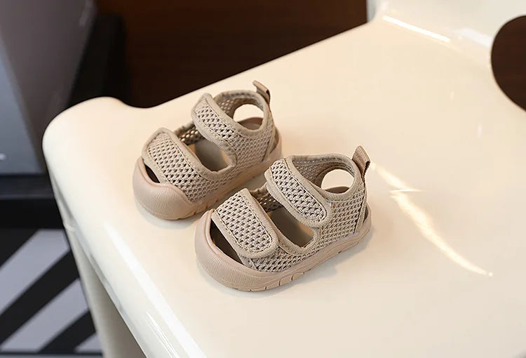 0-3 Years Baby Sandals Soft Summer Shoes Infant Outwear First Walkers Little Toddler Boys Girls Open-toed Sandals For Baby