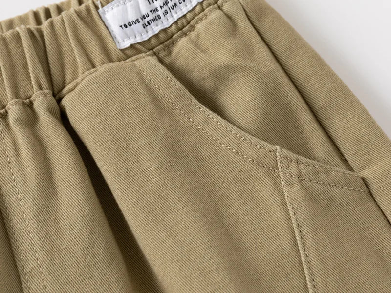 Jungenhosen Frühling Herbst Kinderhosen Baumwolle Kinderkleidung Kleinkindhosen für 1 bis 2 3 4 5 6 7 8 Jahre Boutique Hosen