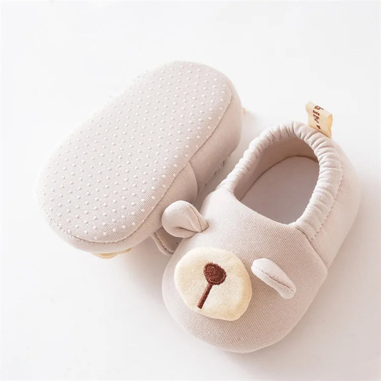 Neugeborenen-Babyschuhe für Mädchen Jungen Süße Weiche Kleinkind-Bodenschuhe Sportschuhe für Kleinkinder Erste Lauflernschuhe Lässige Cartoon-Babyschuhe Rutschfest