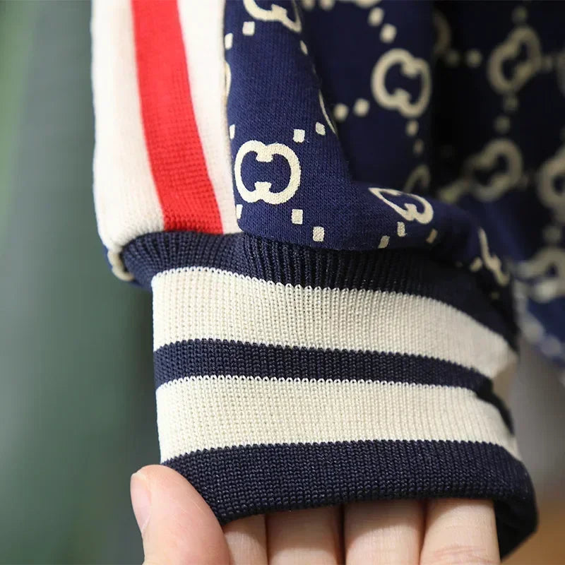 Conjuntos de ropa para niños primavera otoño moda infantil abrigos de algodón+pantalones 2 piezas chándales para bebés niños trajes deportivos niños pequeños 2-12