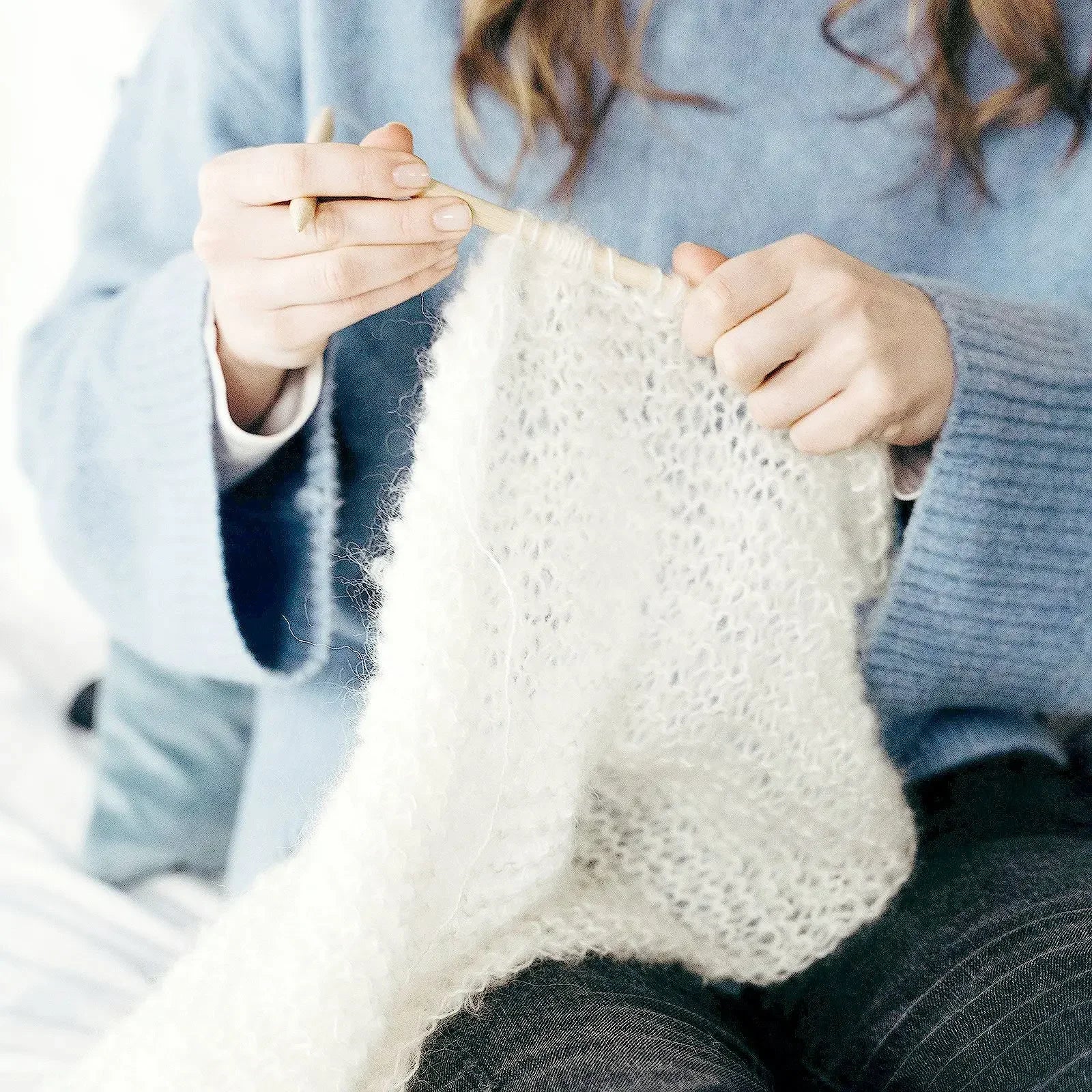 35 Farben 25g/Stück Mohairgarn Extra weiches warmes Babywoll-Häkelgarn zum Handstricken von Pullover, Schal, Tuch, DIY-Materialien
