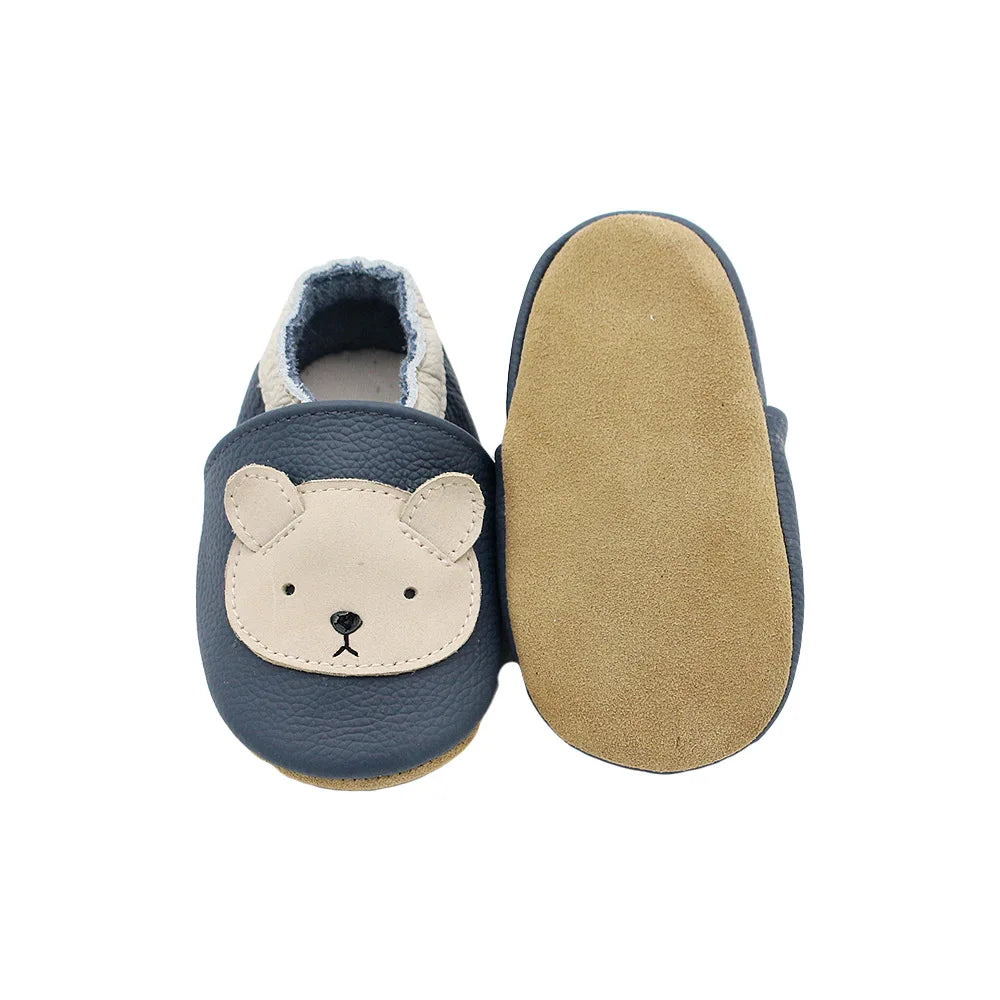 Baby Shoes Soft Cow Leather Newborn Booties for Babies Boys Girls Infant Toddler Moccasins Slippers First Walkers Sneakers