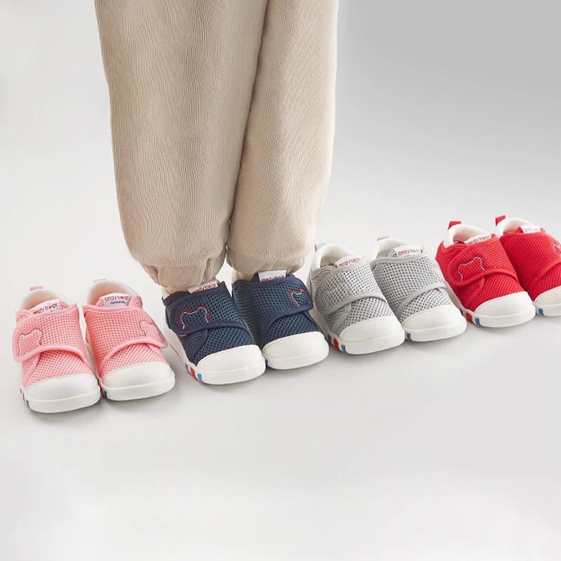 Casual Baby Shoes Infant Baby Girl Crib Shoes Cute Soft Sole Prewalker Sneakers Walking Shoes Toddler First Walker 0-18Month